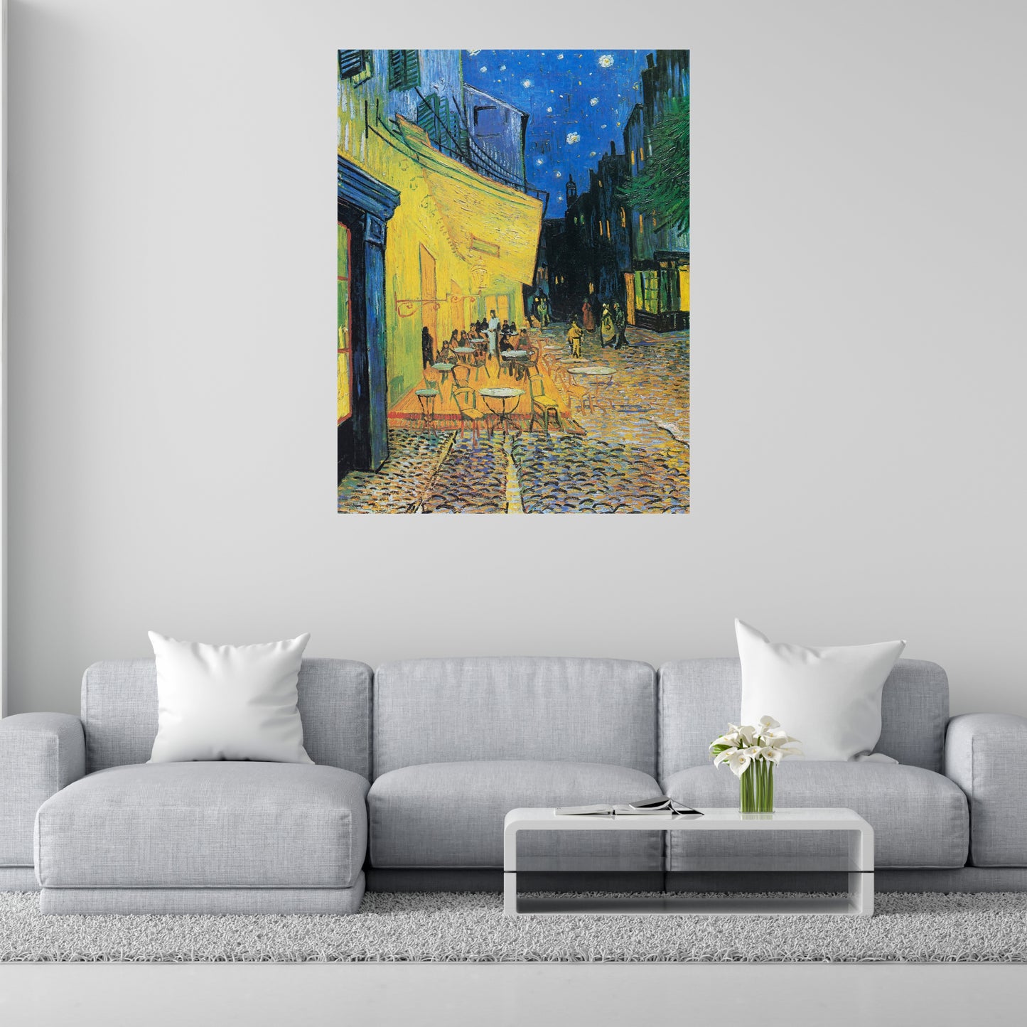 "Terraza de café por la noche" Van Gogh
