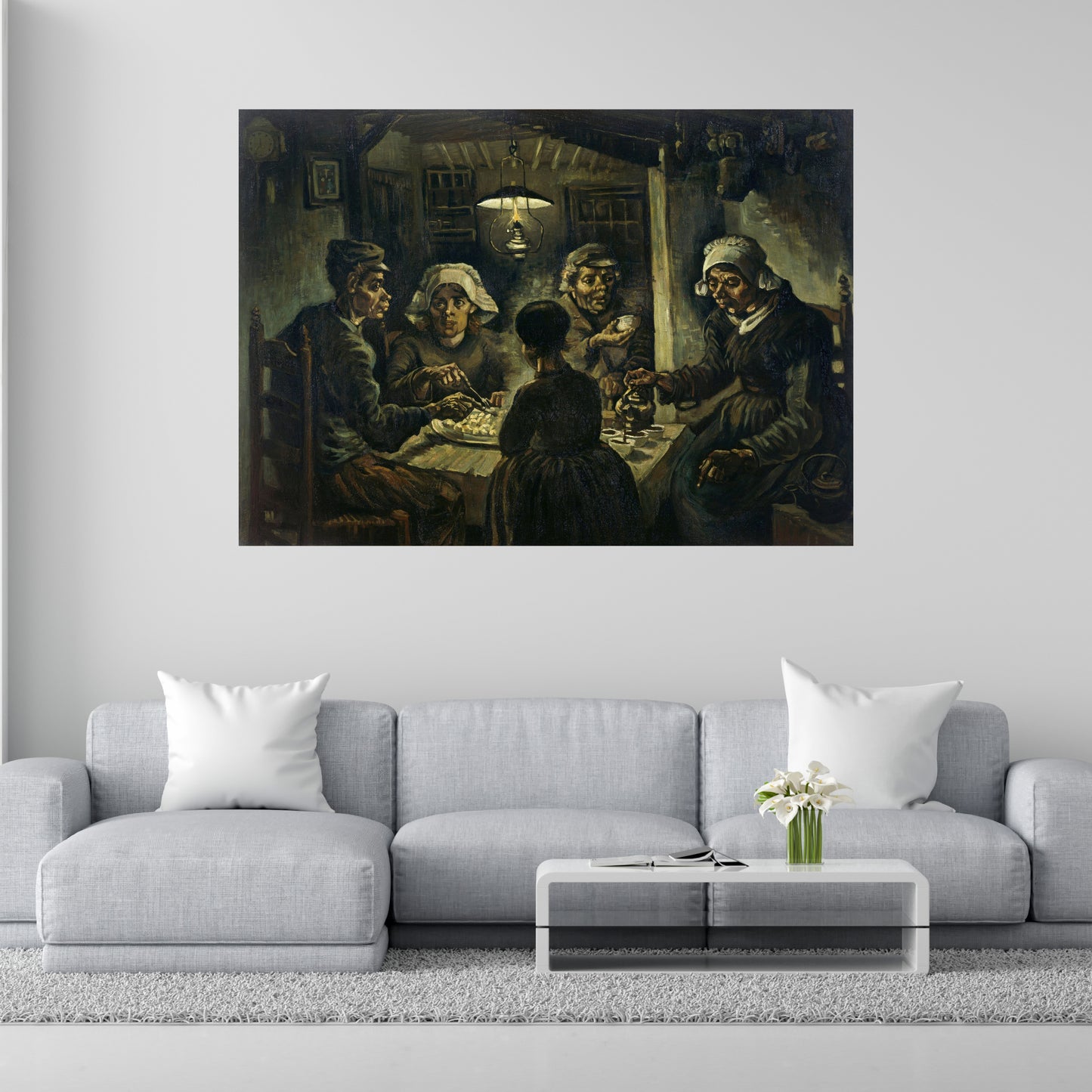 "Los comedores de patatas" de Vincent van Gogh