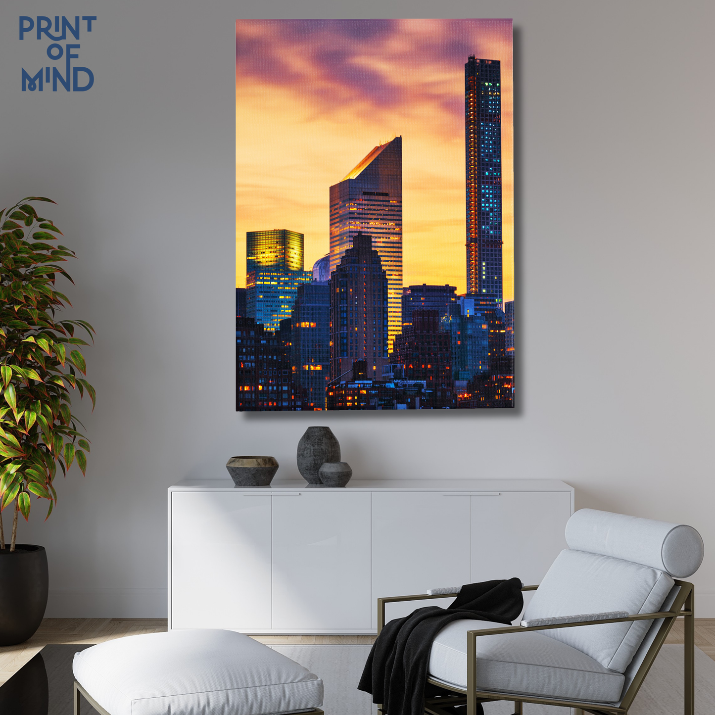 "Atardecer en Nueva York"