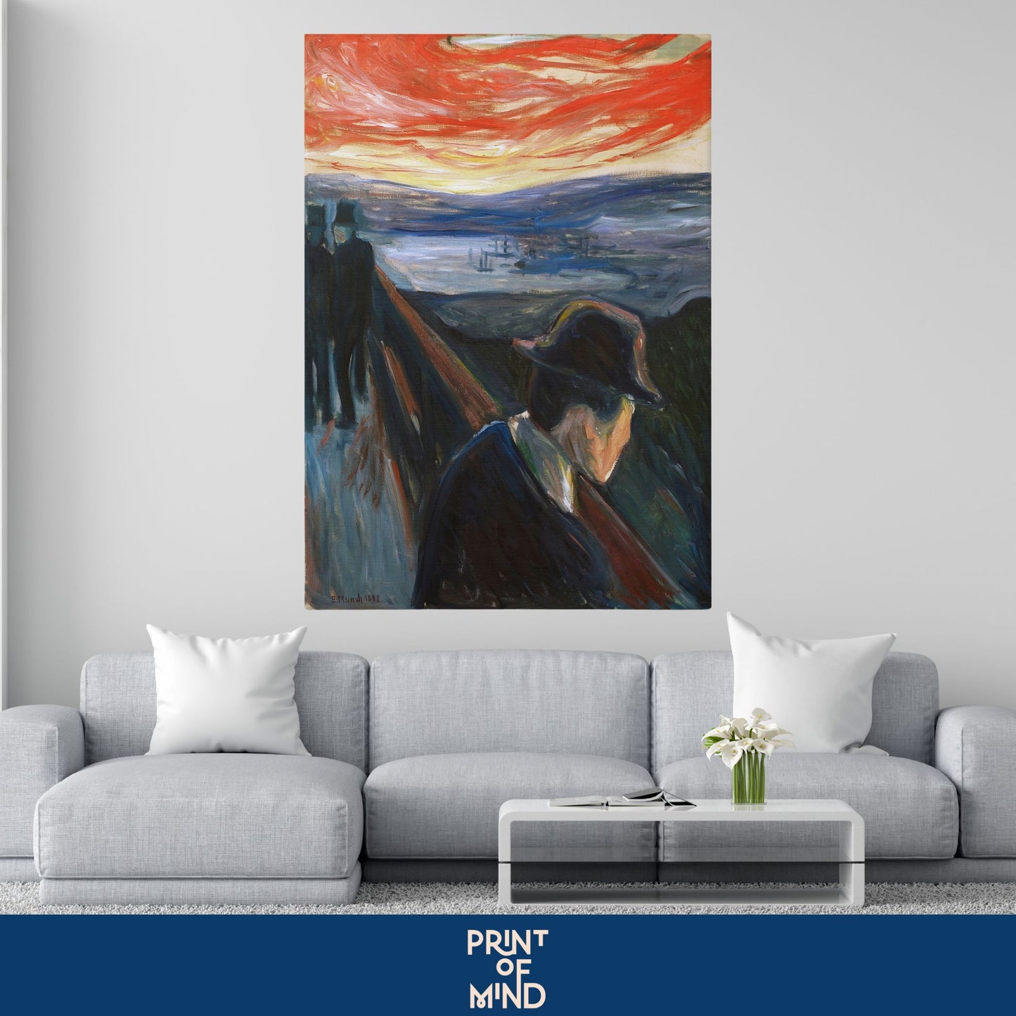 "Desesperación " de Edvard Munch