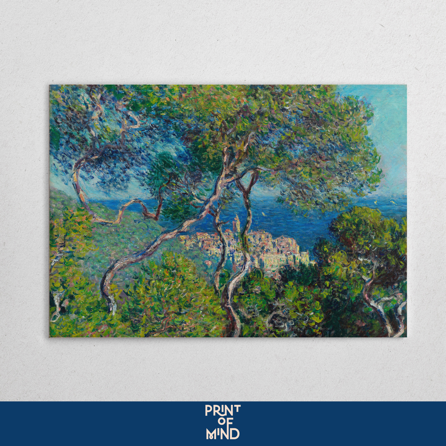 "Bordighera" de Claude O. Monet