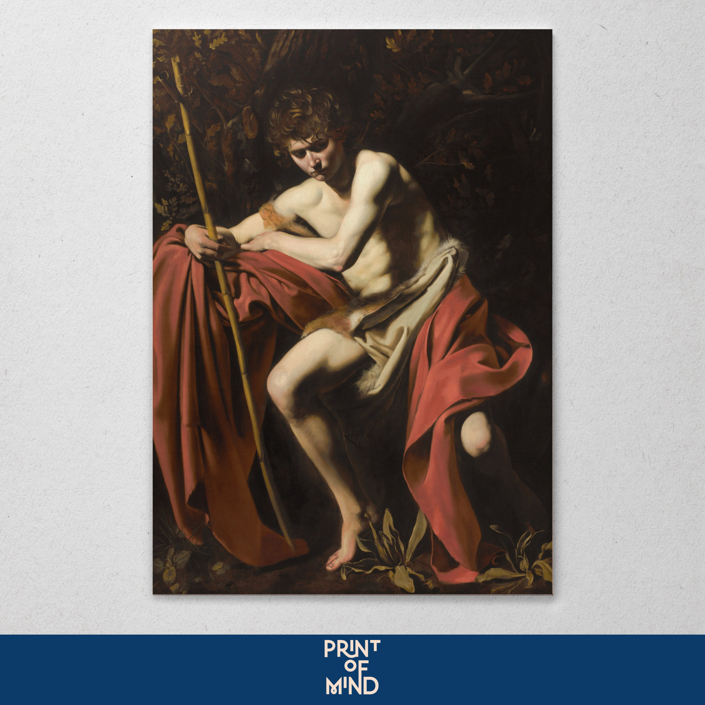 "Juan Bautista" de Caravaggio