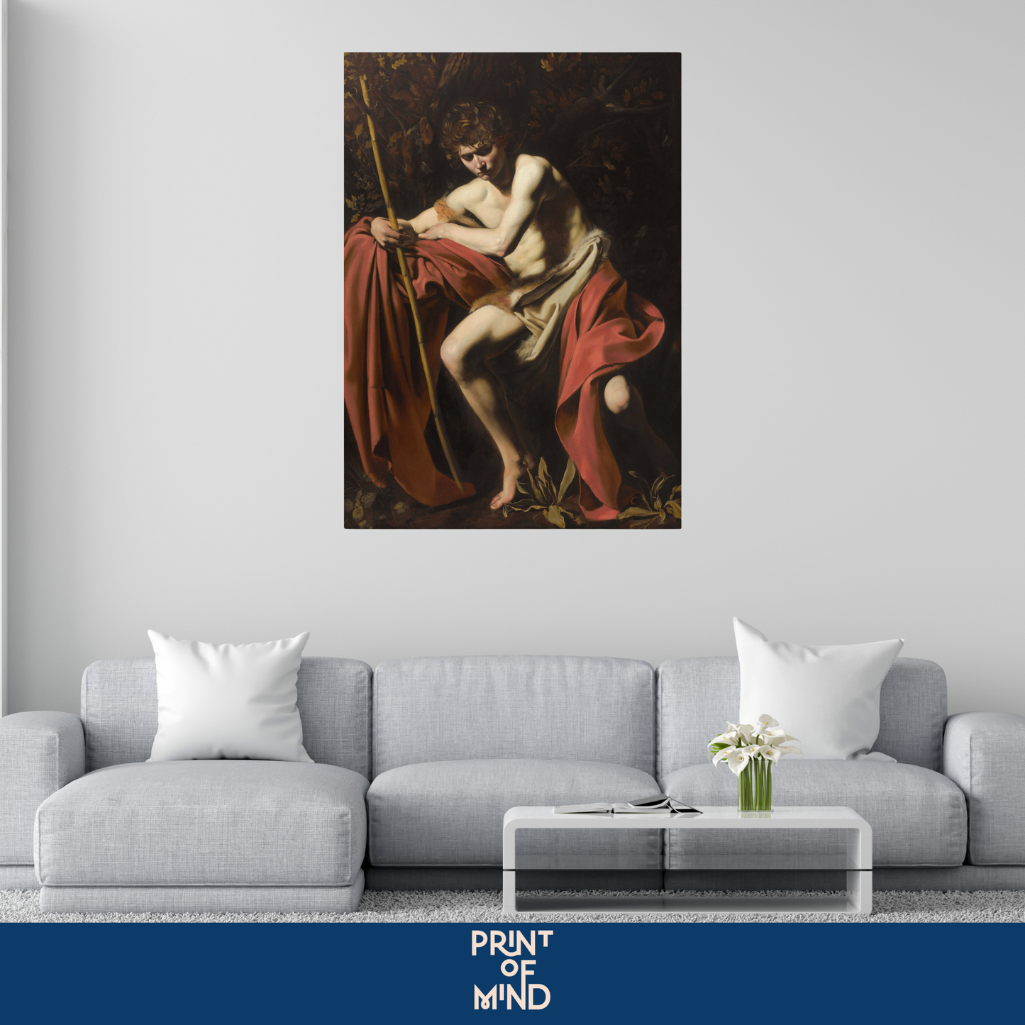 "Juan Bautista" de Caravaggio