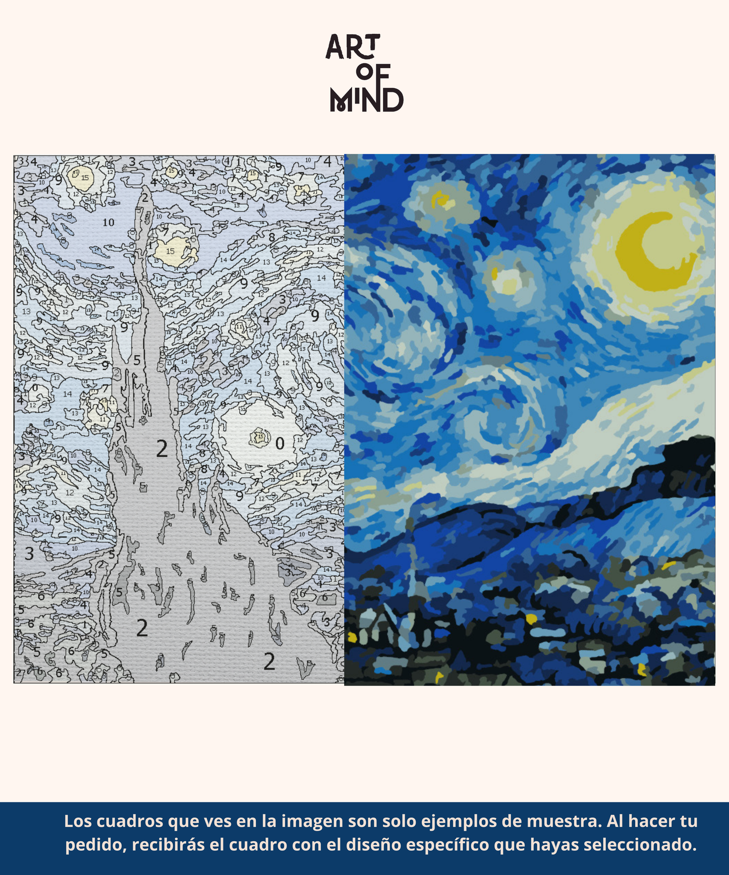 La Noche Estrellada - Art of Mind
