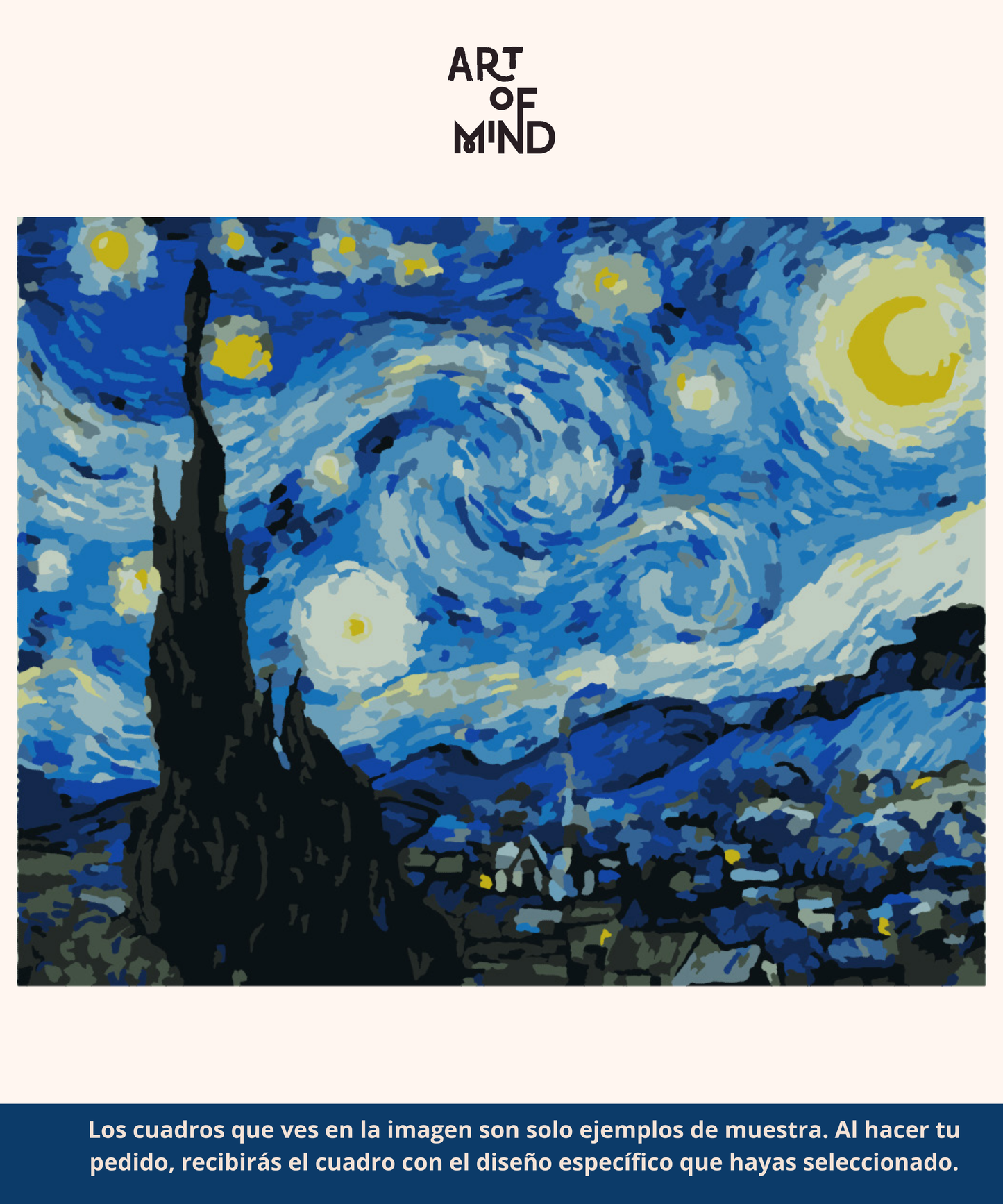 La Noche Estrellada - Art of Mind