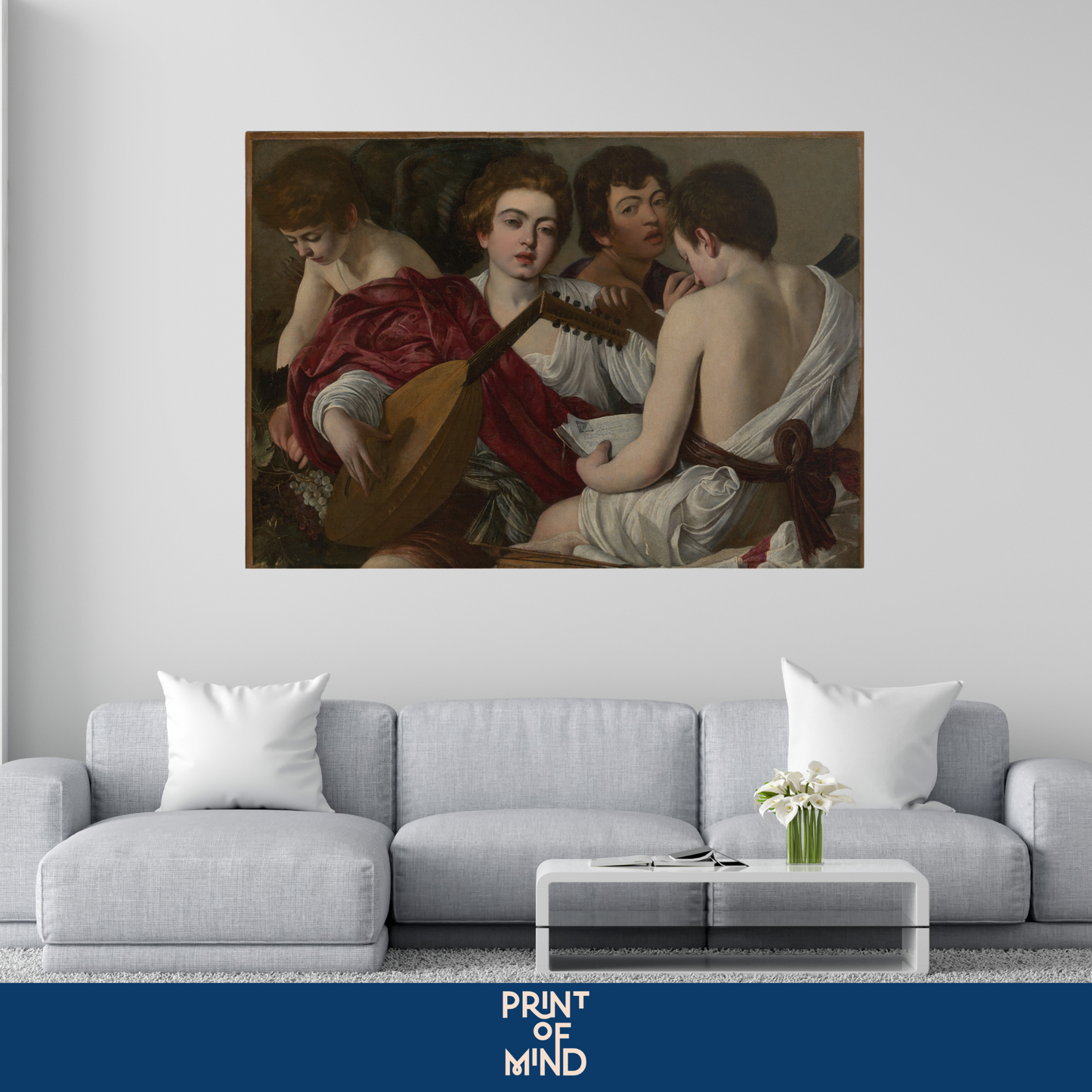 "Los músicos" de Caravaggio