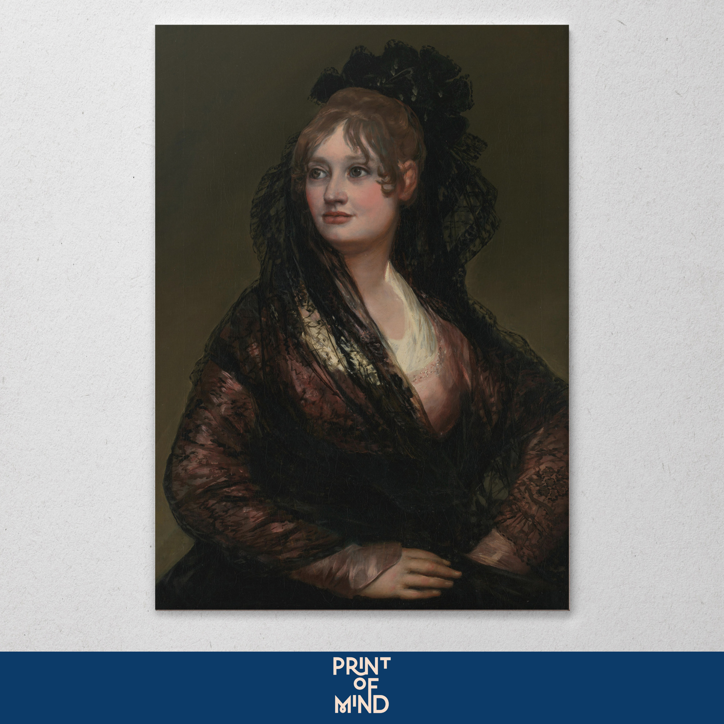 "Retrato de Isabel Porcel" de Francisco de Goya