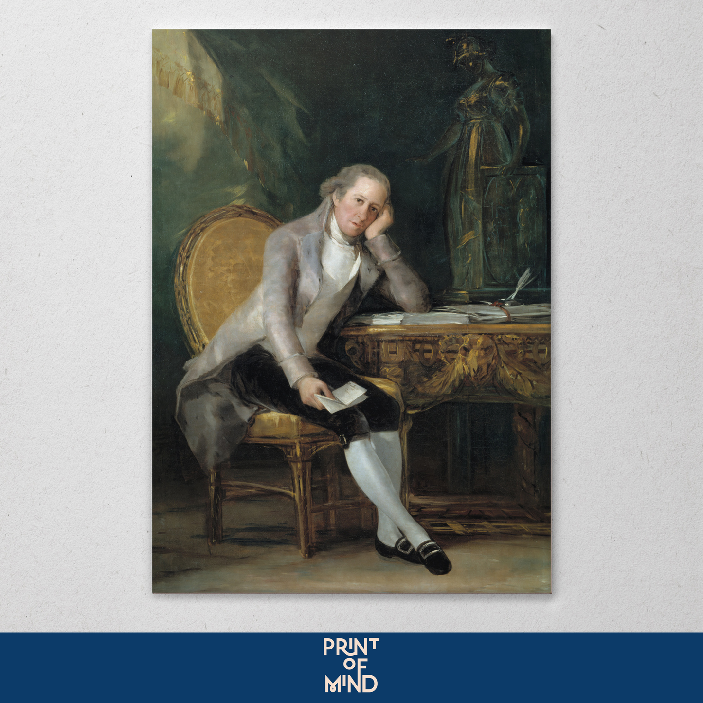 "Gaspar Melchor de Jovellanos" de Francisco de Goya