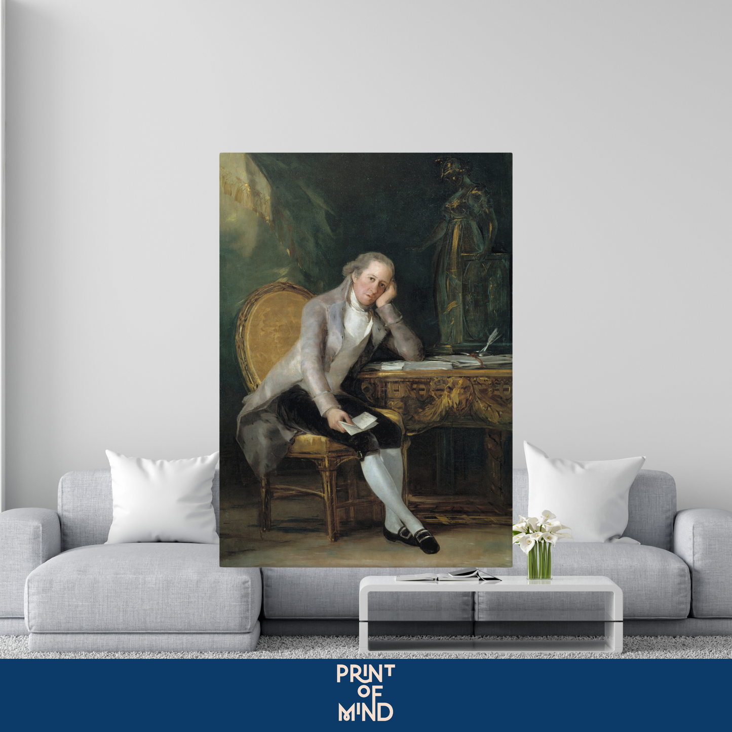 "Gaspar Melchor de Jovellanos" de Francisco de Goya