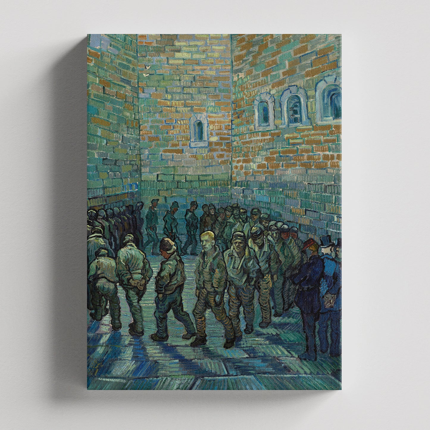 "La ronda de los presos" de Vincent van Gogh