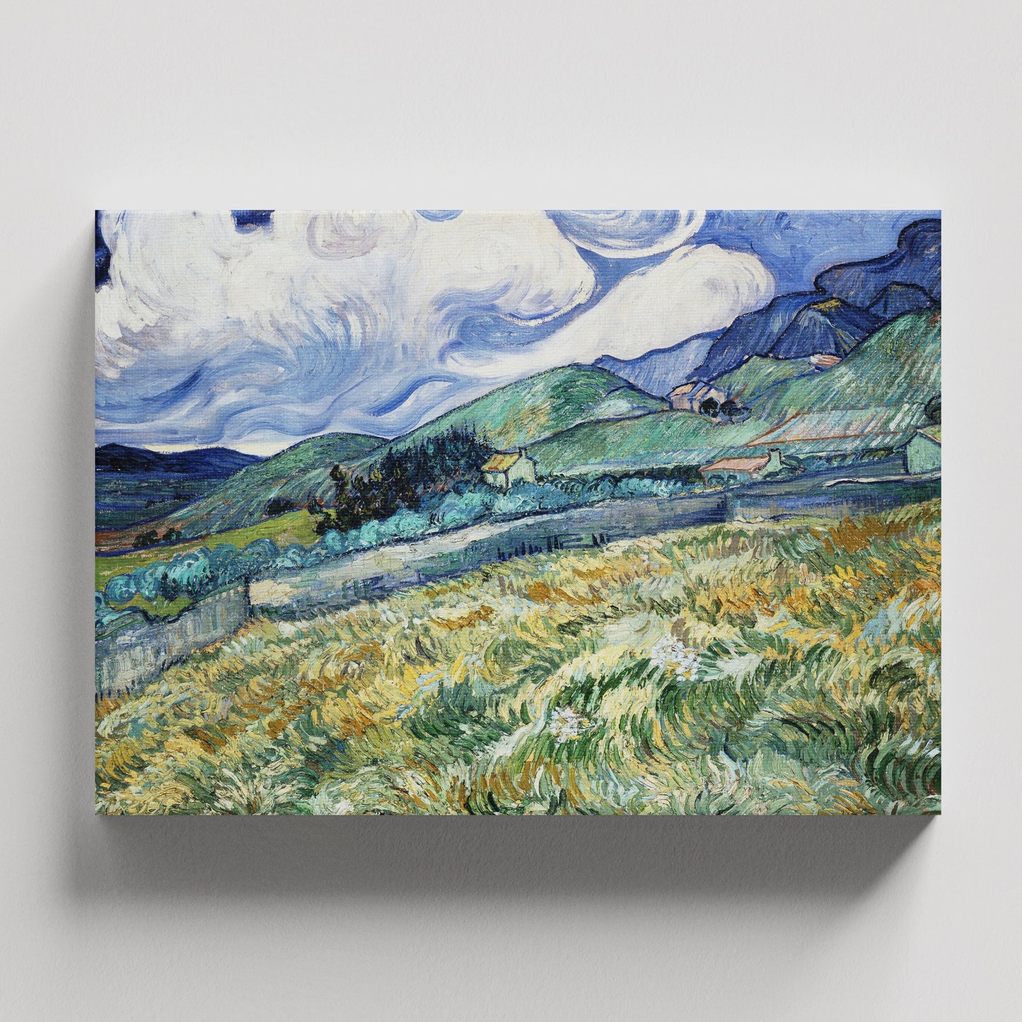 "Paisaje de Saint-Rémy" de Vincent van Gogh