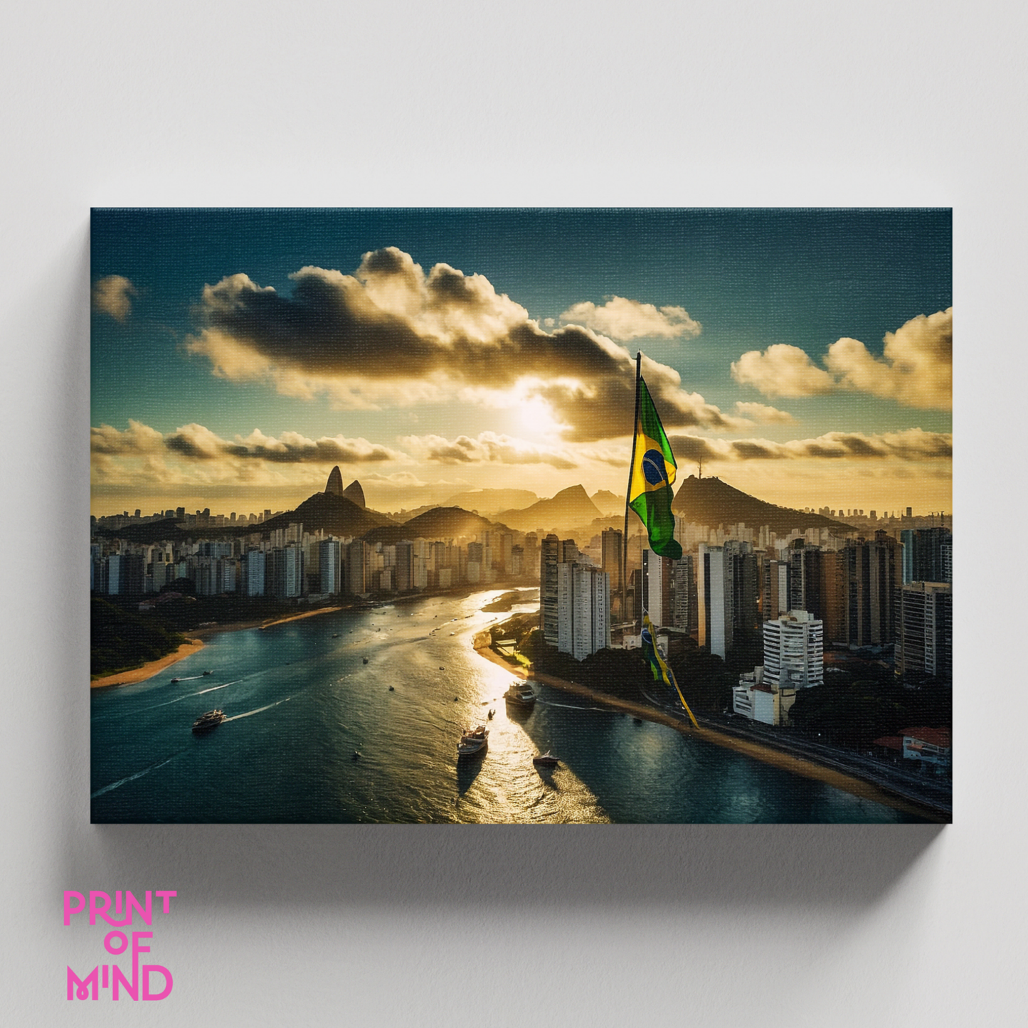 "Brasil al atardecer"
