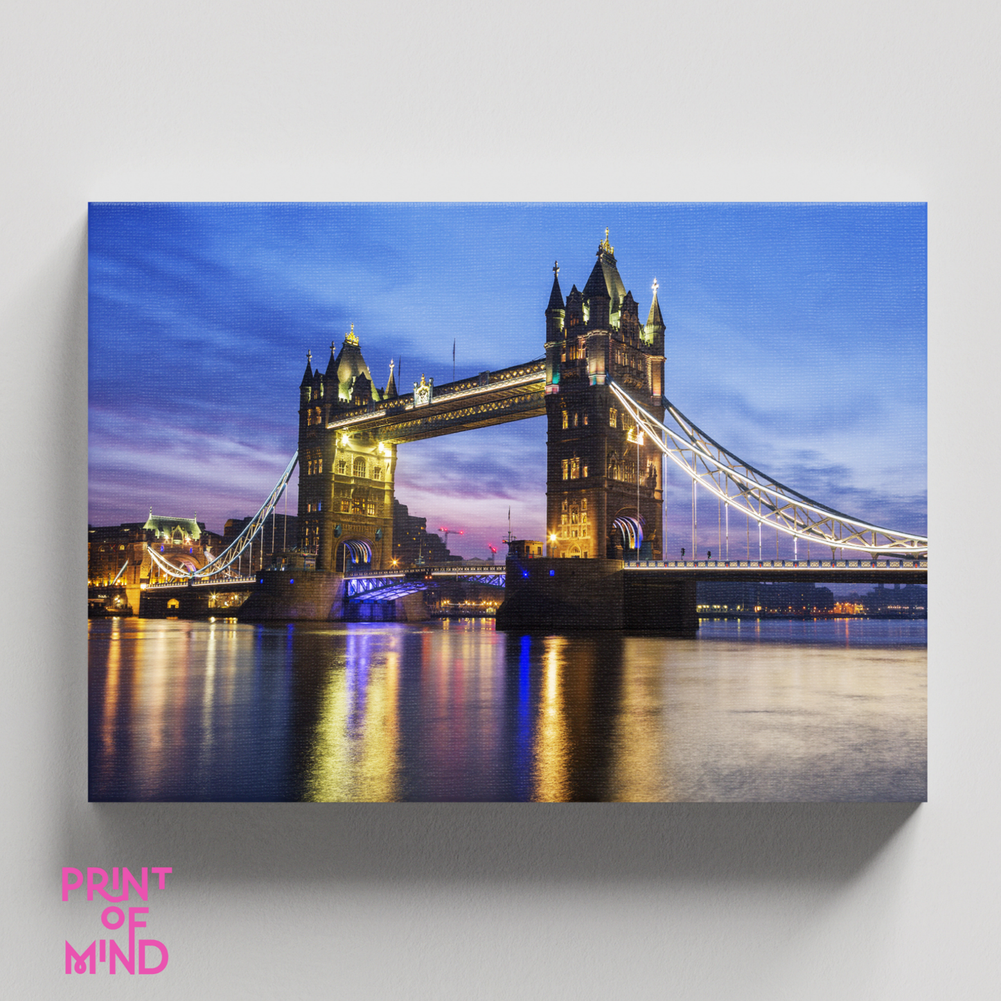 "Tower bridge de noche"