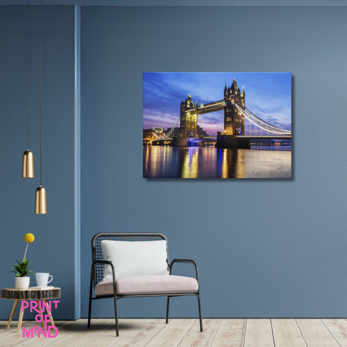 "Tower bridge de noche"