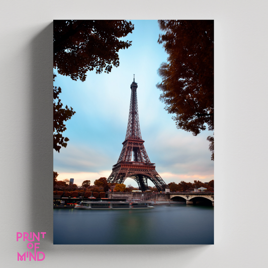 "Eiffel sobre el sena"