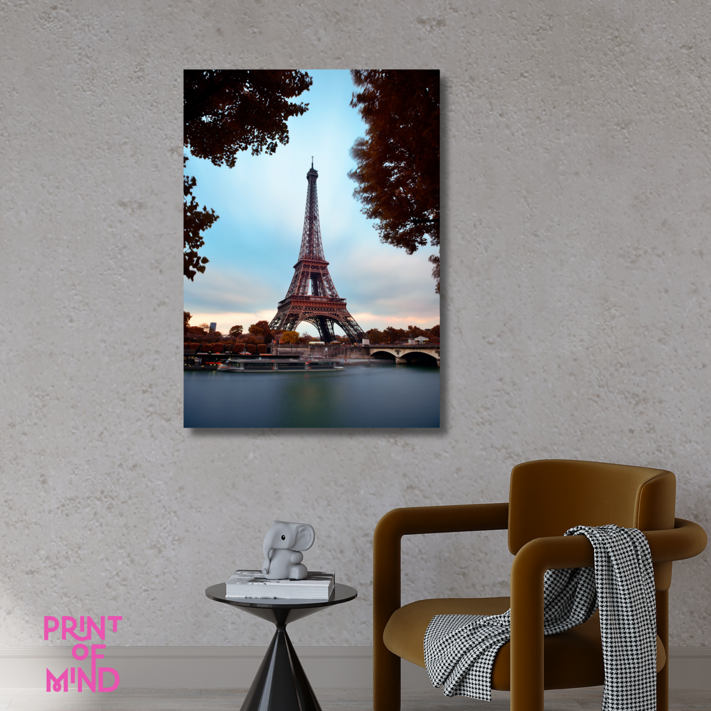 "Eiffel sobre el sena"