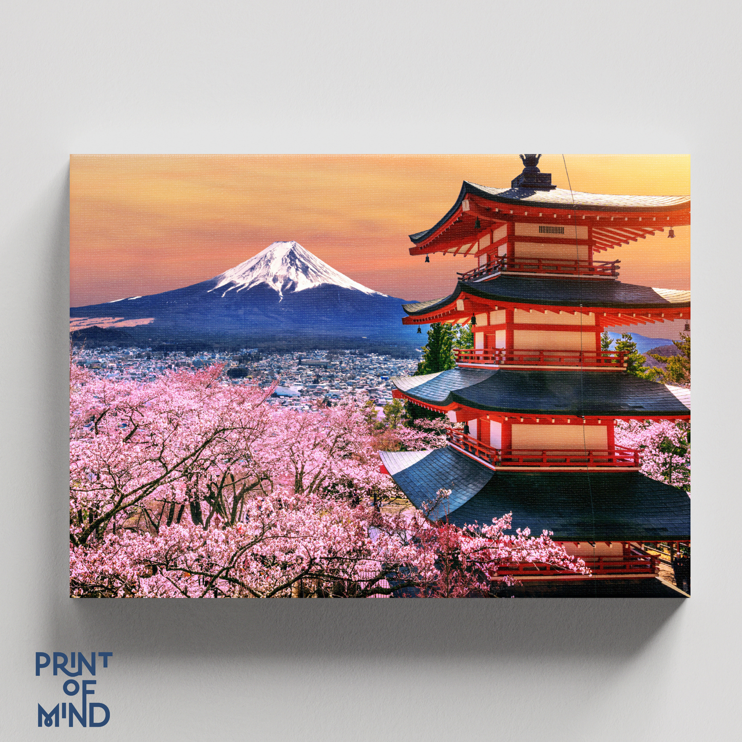 "Fuji en primavera"