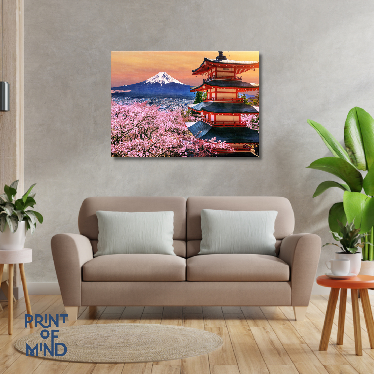 "Fuji en primavera"