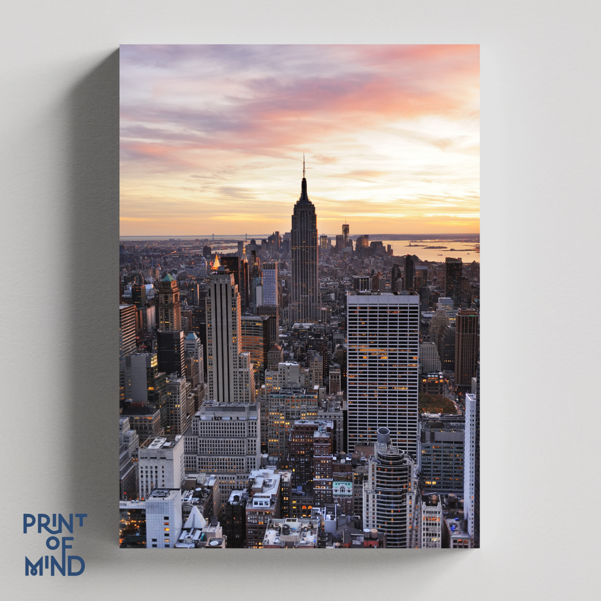 "Atardecer en el empire state"