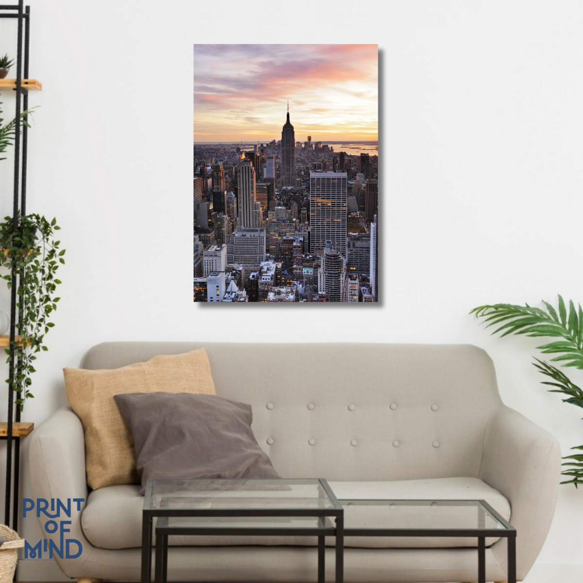 "Atardecer en el empire state"