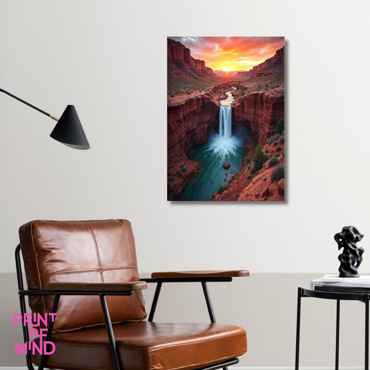 "Cascada del horizonte"