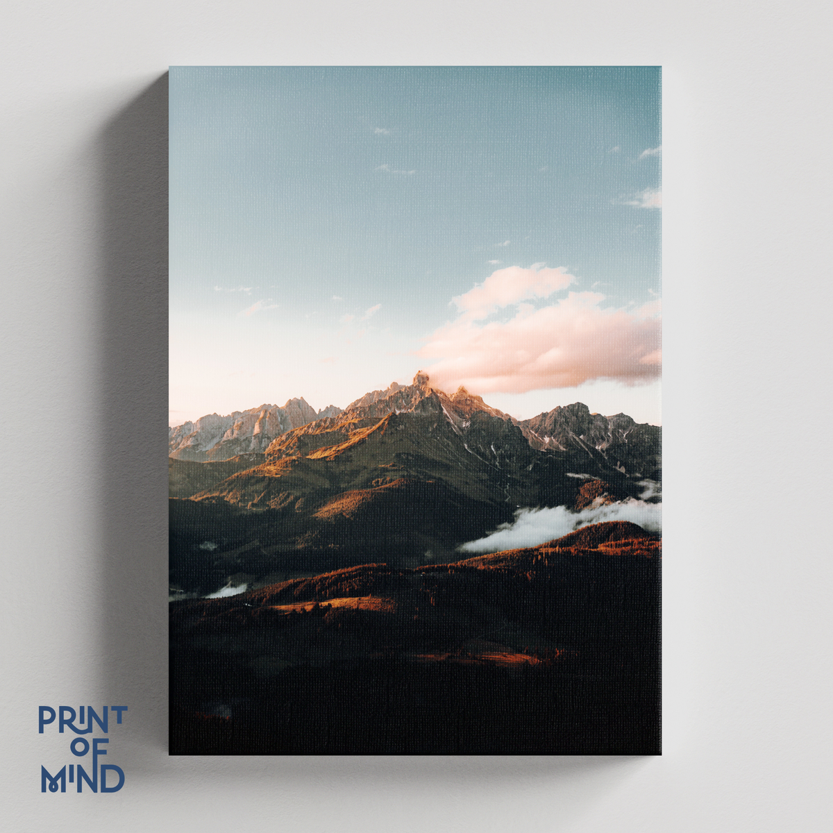 "Montaña de los Alpes"