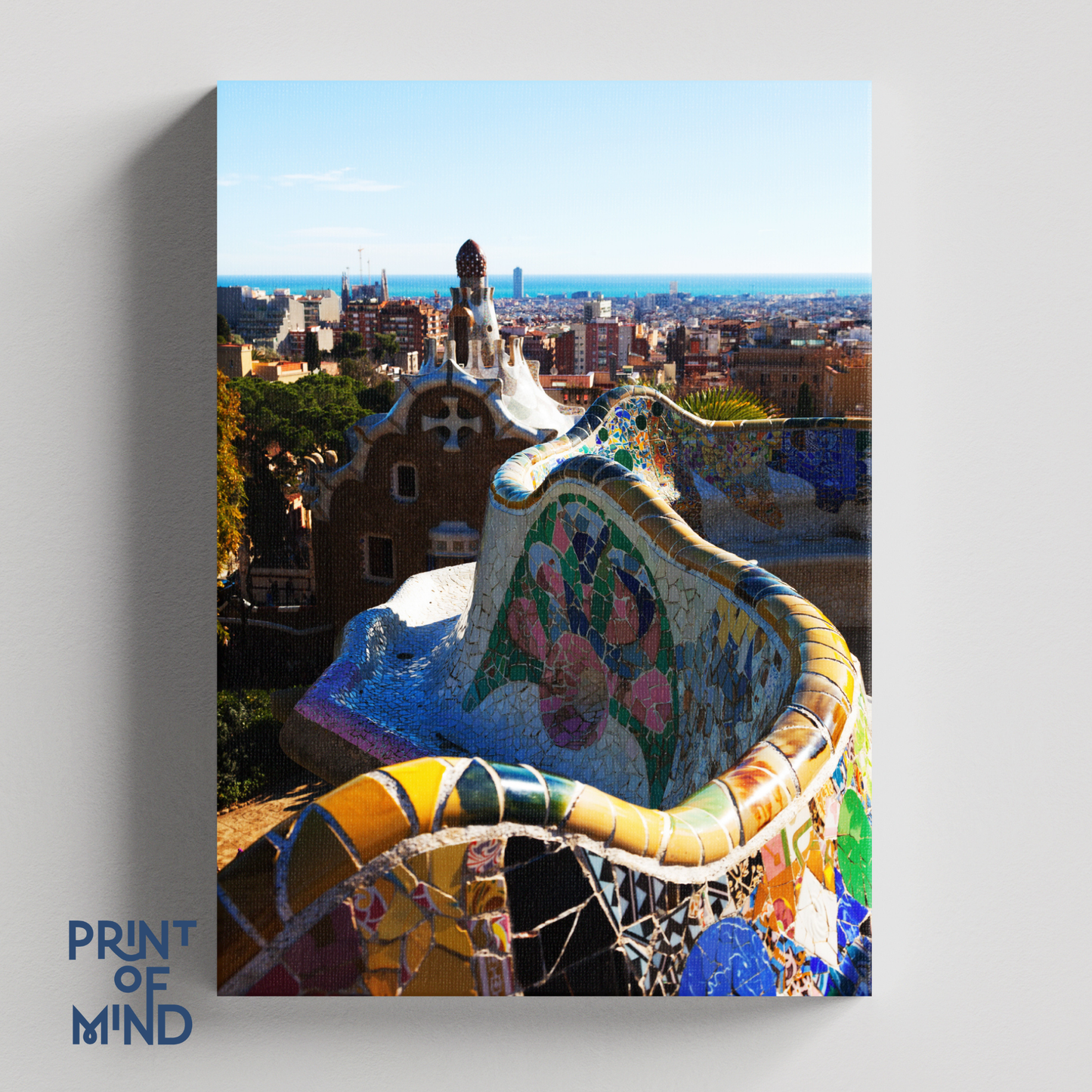 "Vista desde park güell"