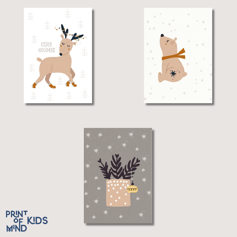 "Huellitas de nieve"