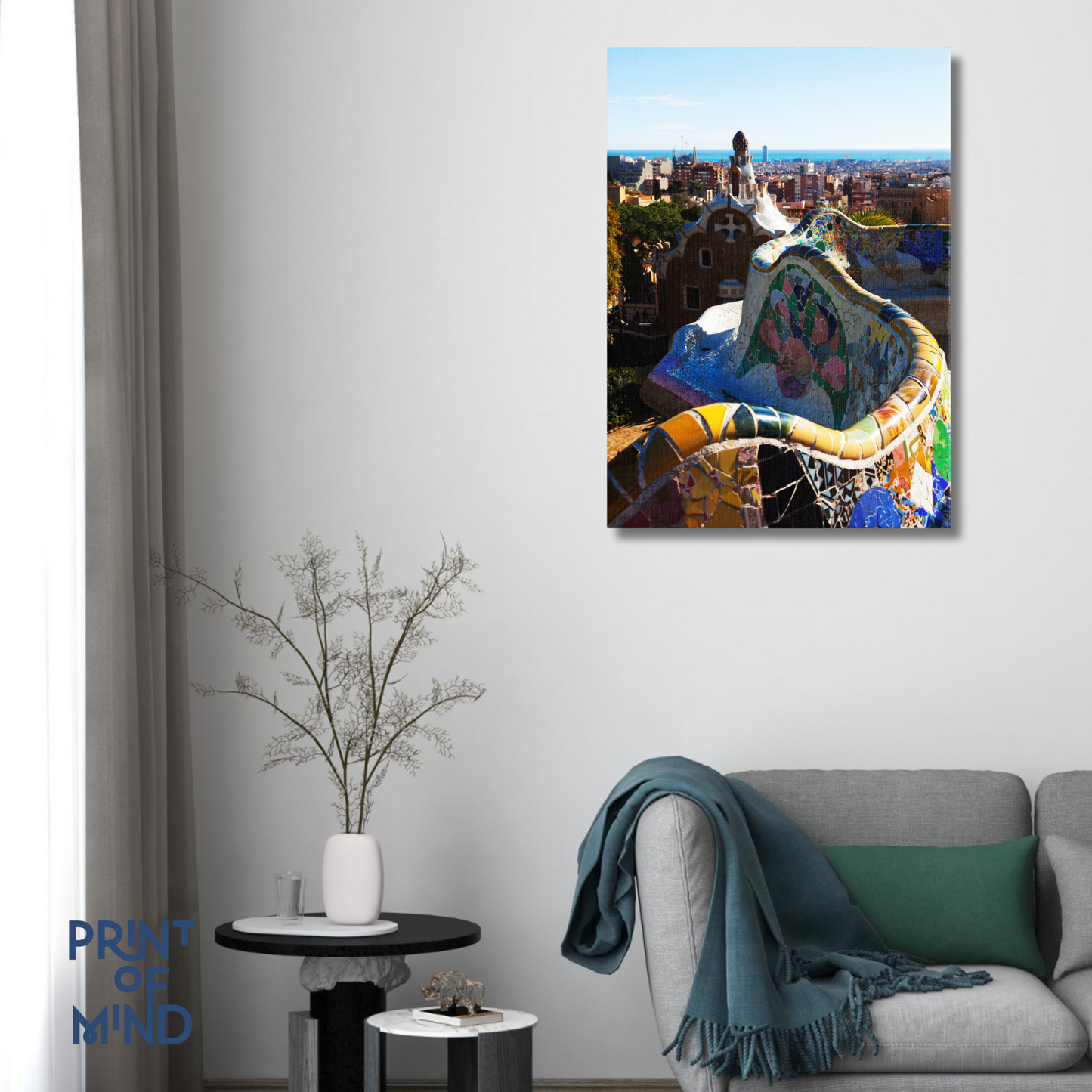 "Vista desde park güell"