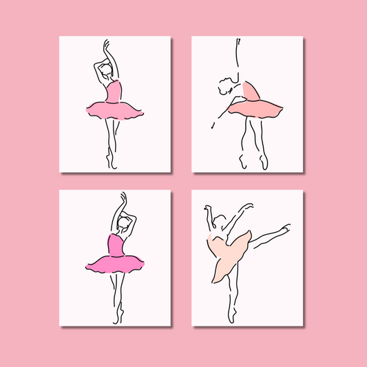Bailarinas en movimiento