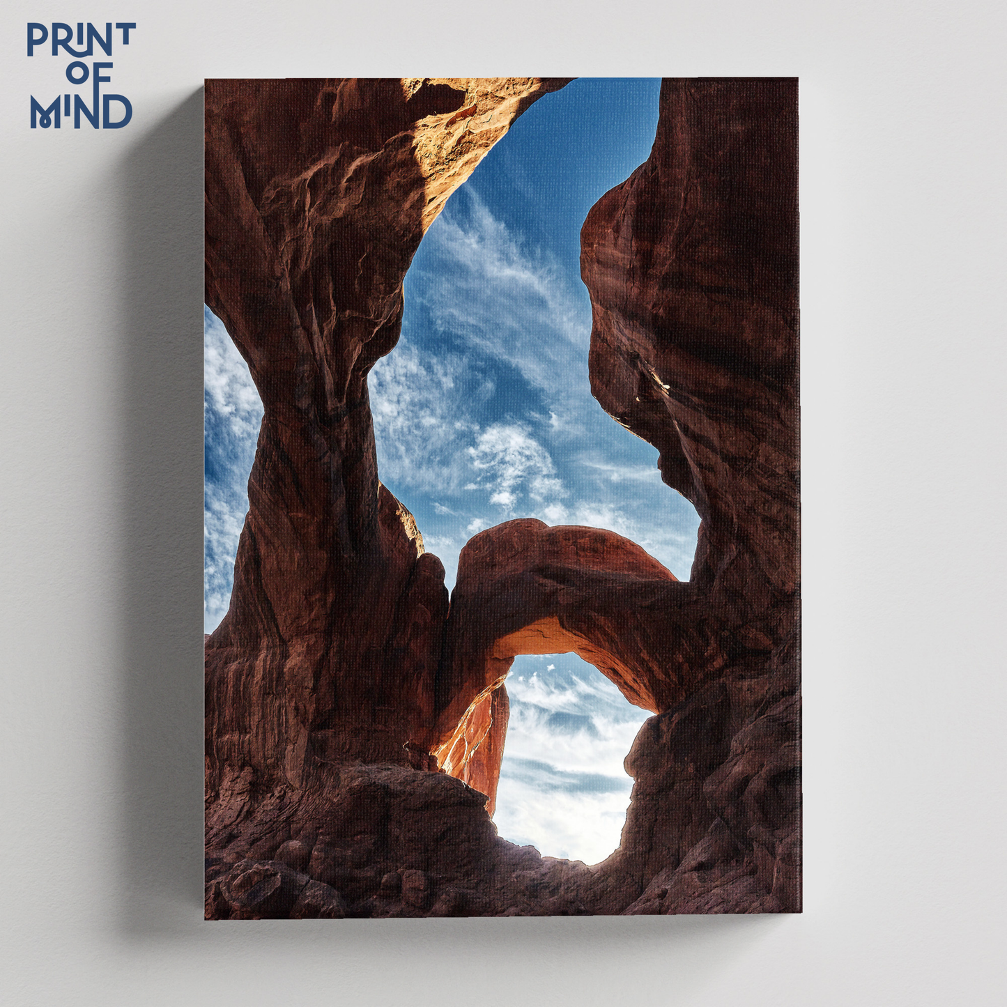 "Double Arch en el Parque Nacional Arches" Utah