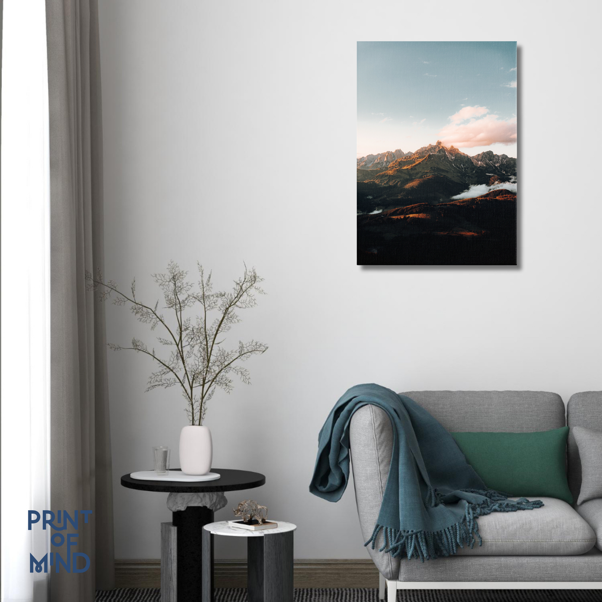 "Montaña de los Alpes"