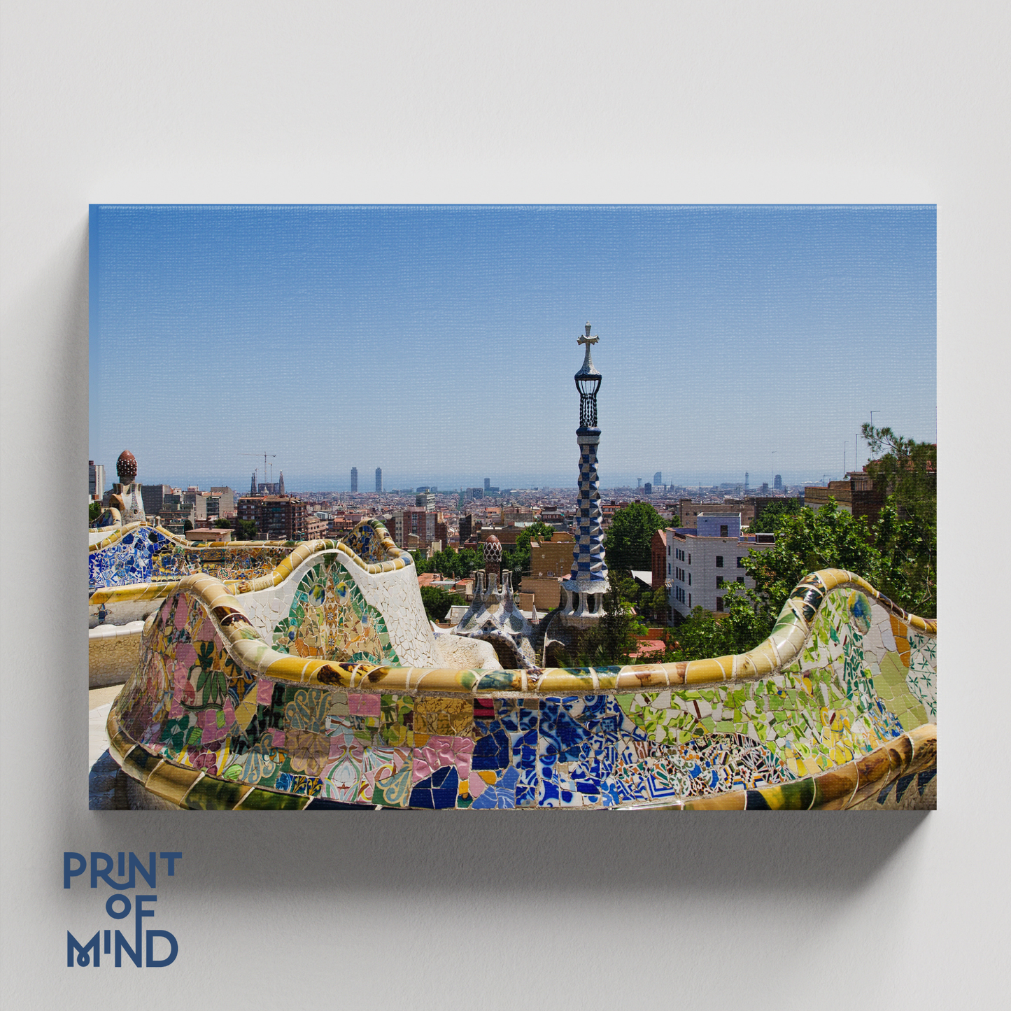"Gaüdi en park guell"