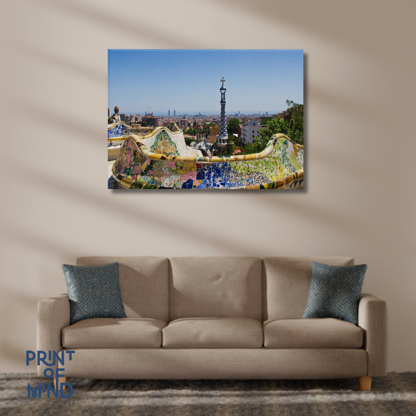 "Gaüdi en park guell"