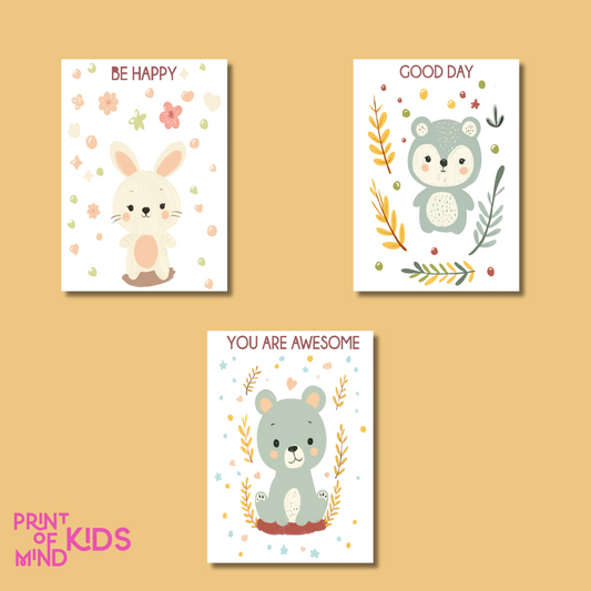 "Happy little friends"