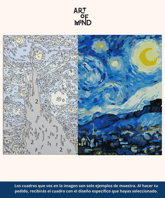 La Noche Estrellada - Art of Mind