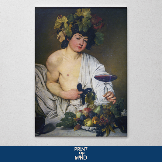 "Baco" de Caravaggio