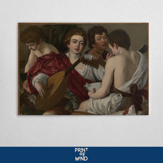 "Los músicos" de Caravaggio