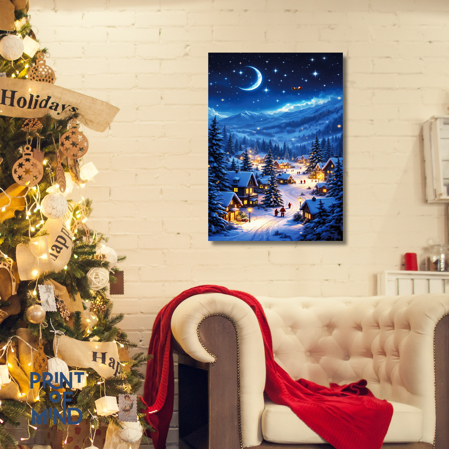 "Magía en la noche de santa"