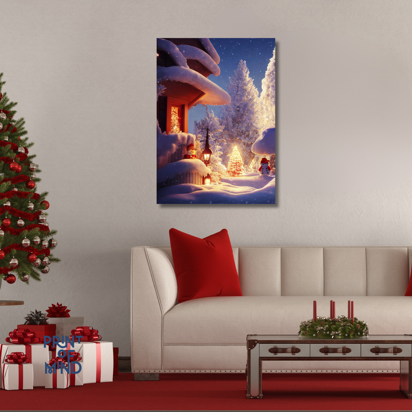 "Refugio en la nieve"