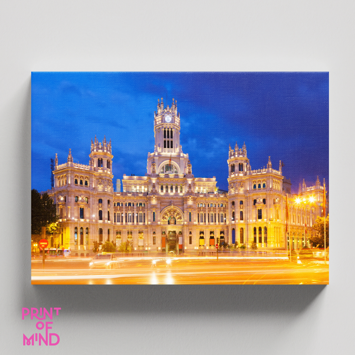 "Luz dorada de Cibeles"