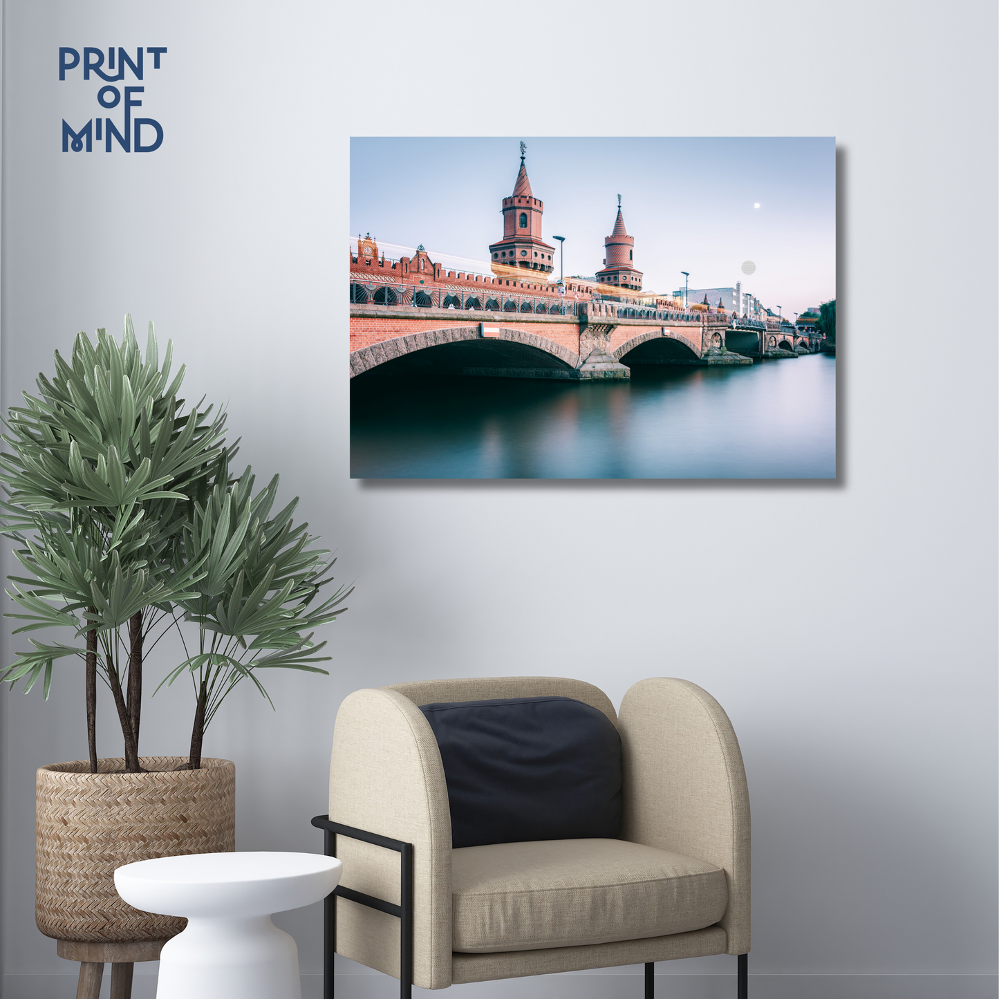 "Oberbaum atardecer"