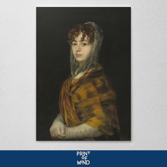 "Retrato de Sabasa García" de  Francisco de Goya
