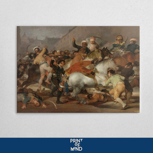 "El dos de mayo de 1808 en Madrid" de  Francisco de Goya