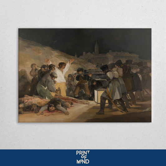 "El 3 de mayo en Madrid" de  Francisco de Goya