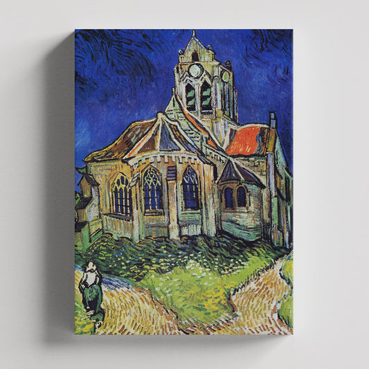 "La Iglesia de Auvers" de Vincent van Gogh