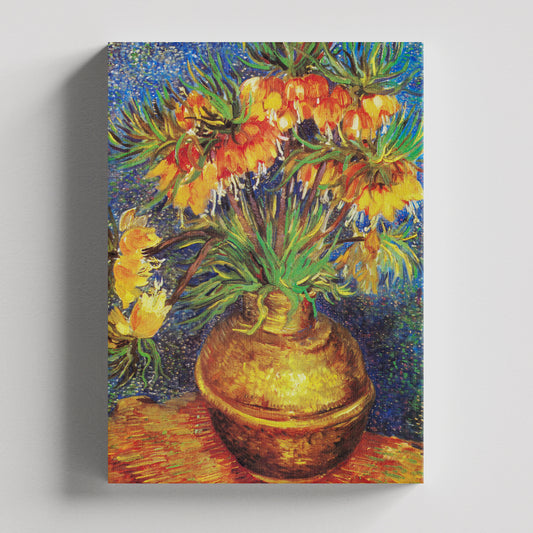 "Fritillarias en un Jarrón" de Vincent van Gogh