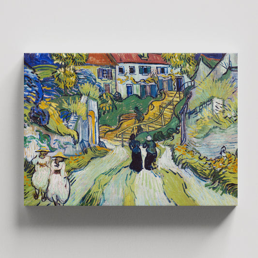 "La escalera de Auvers" de Vincent van Gogh