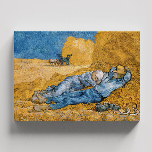 "La siesta" de Vincent van Gogh