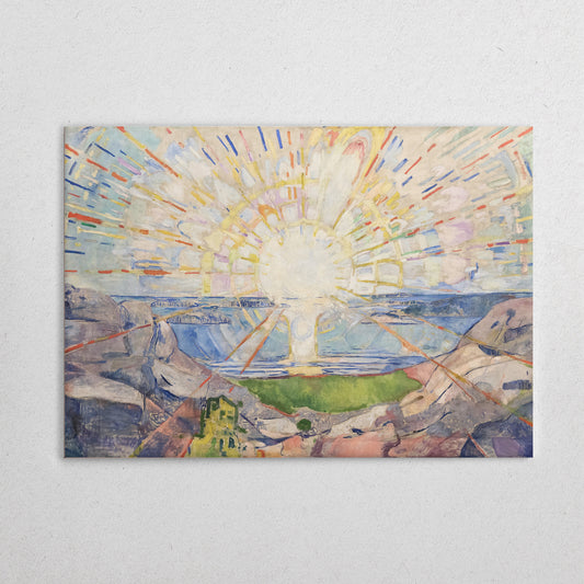"El Sol" de Edvard Munch